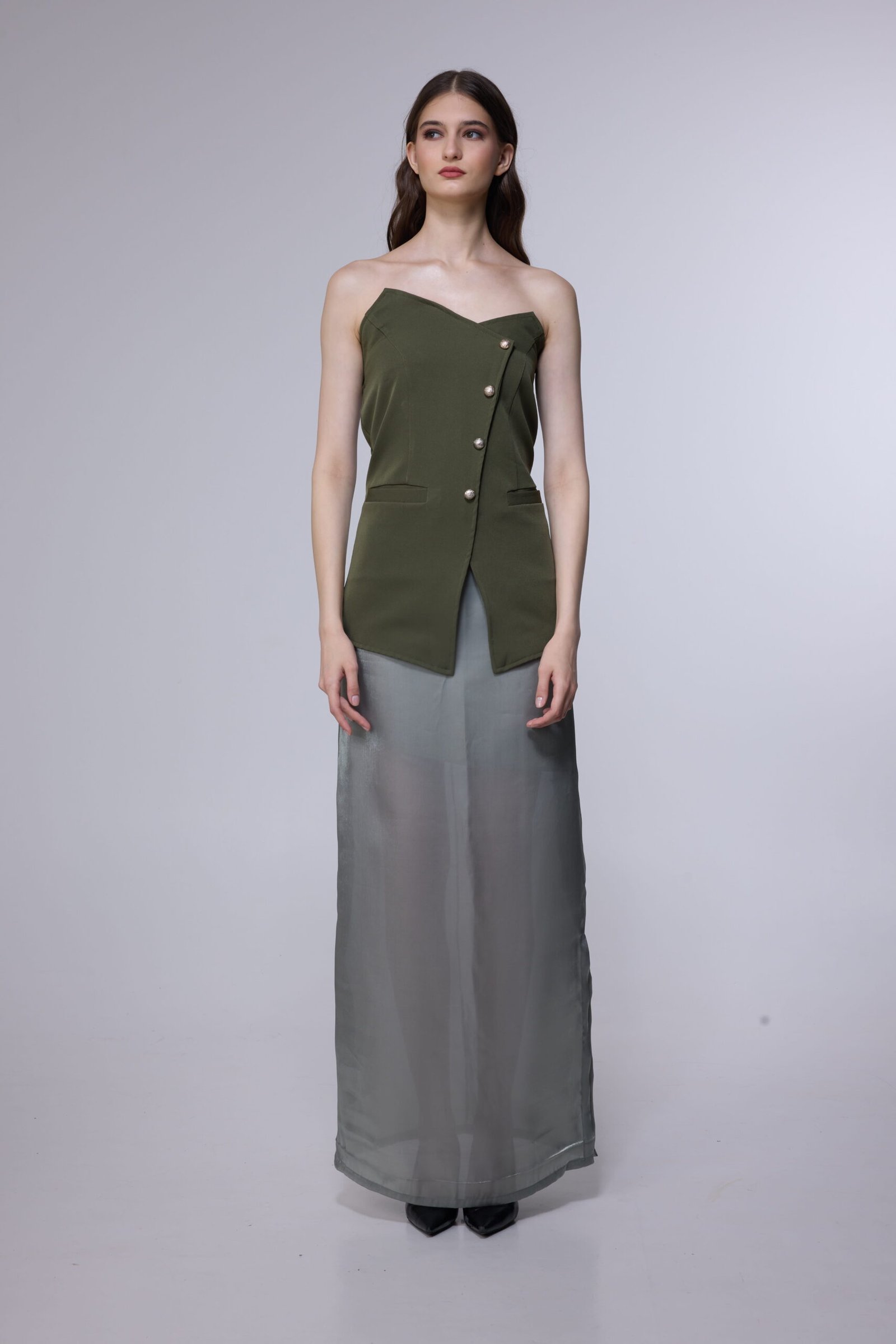Sloane Top - Olive - Image 2